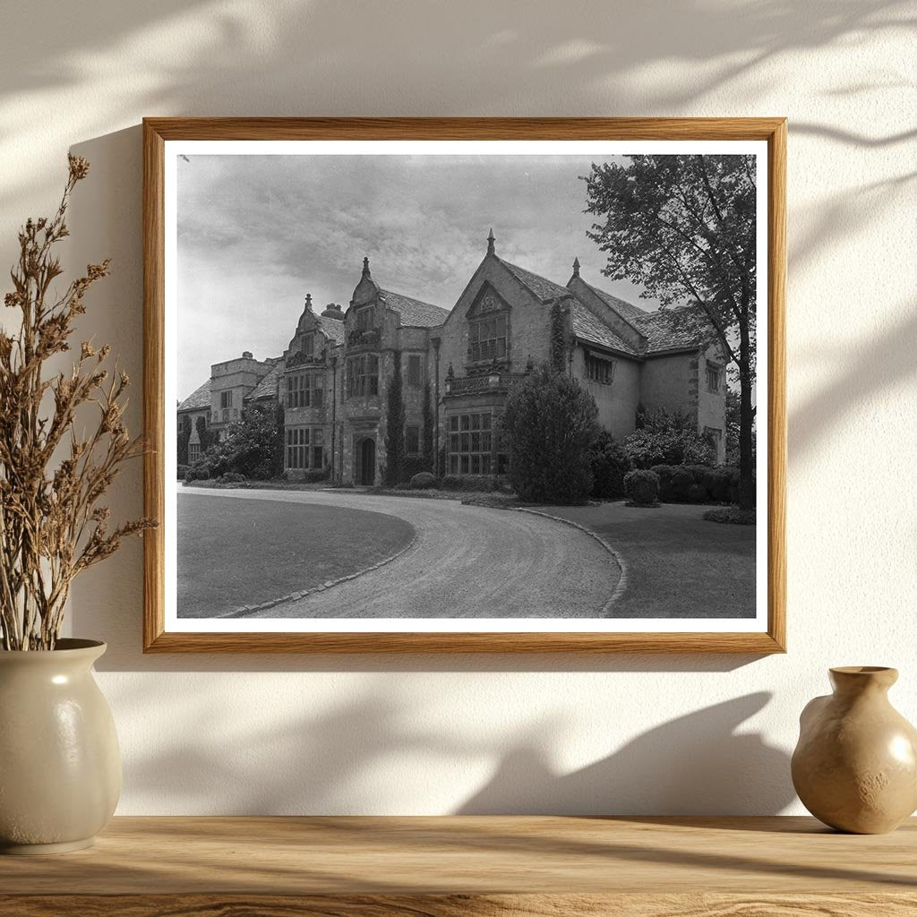 Richmond VA Vintage Mansion Photo 20th Century