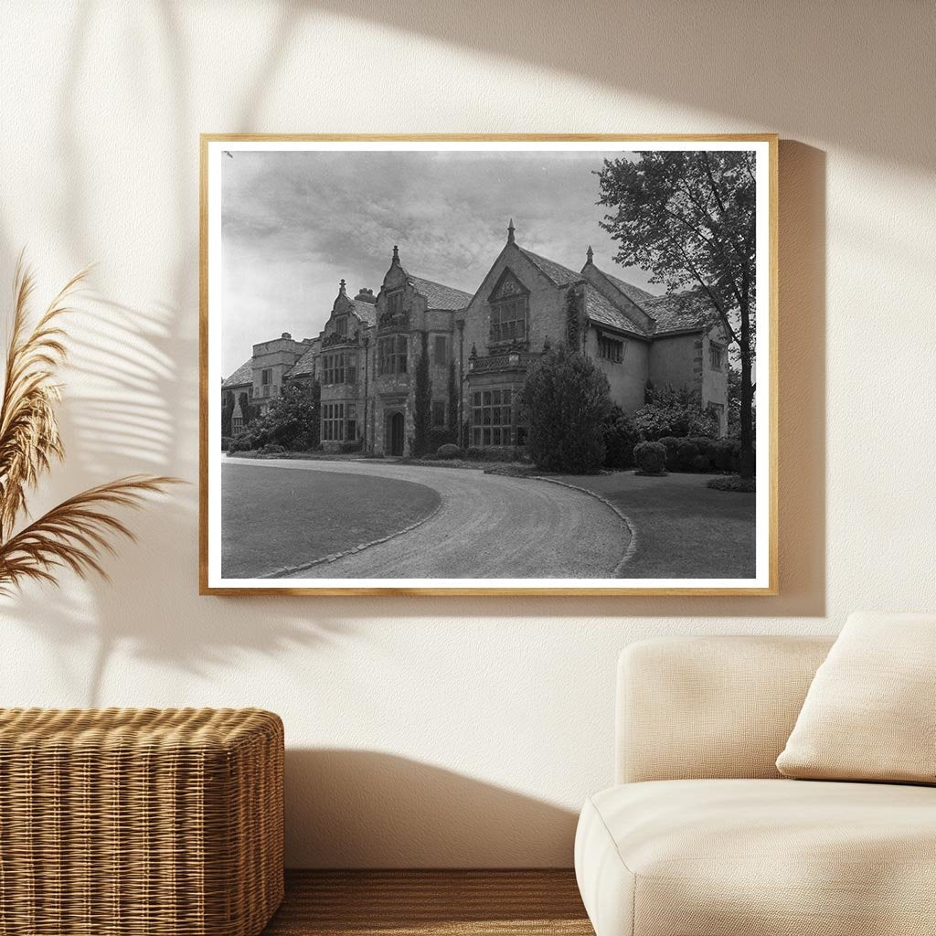 Richmond VA Vintage Mansion Photo 20th Century