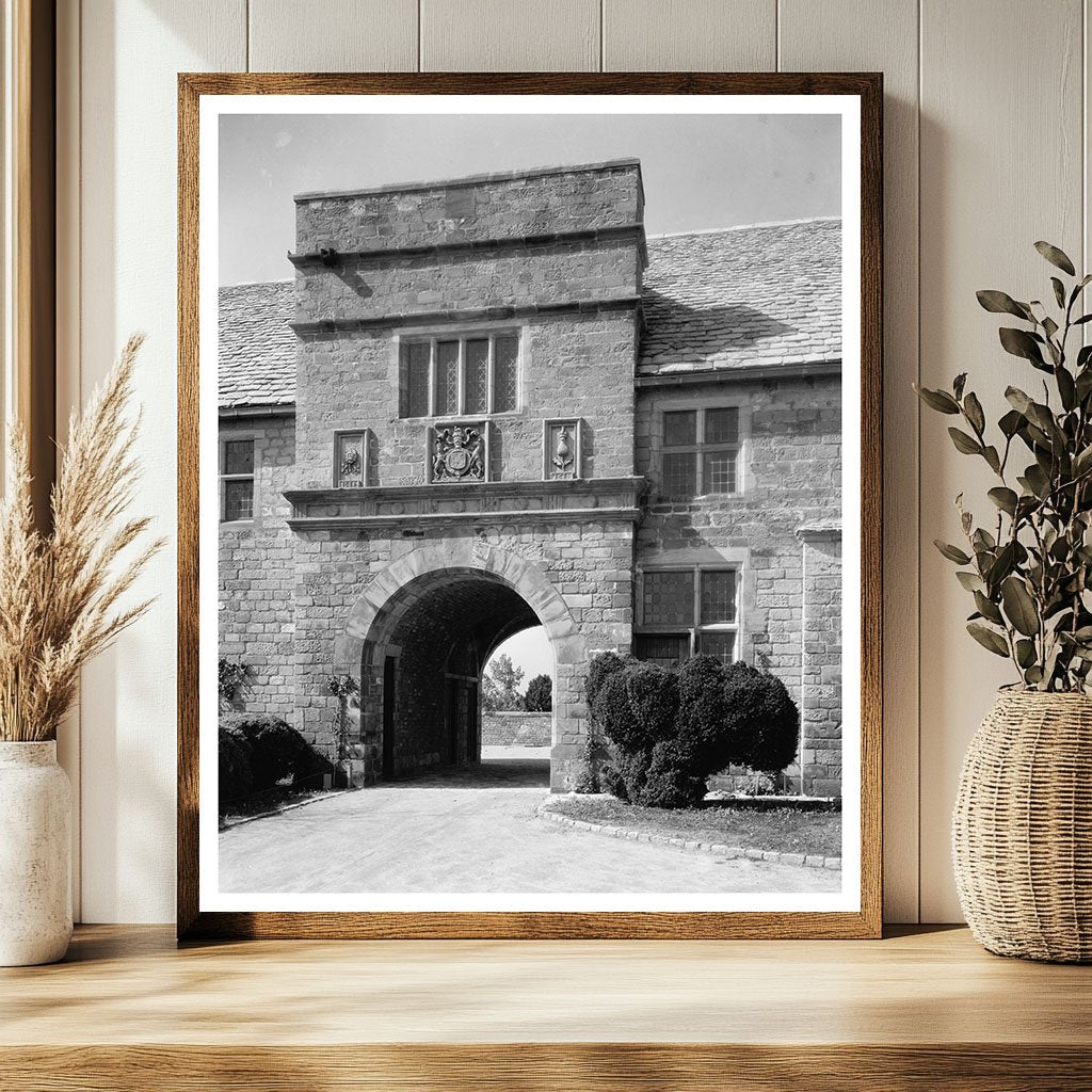 Vintage Mansion Photo, Richmond VA, Early 20th Century
