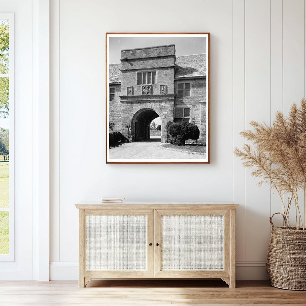 Vintage Mansion Photo, Richmond VA, Early 20th Century