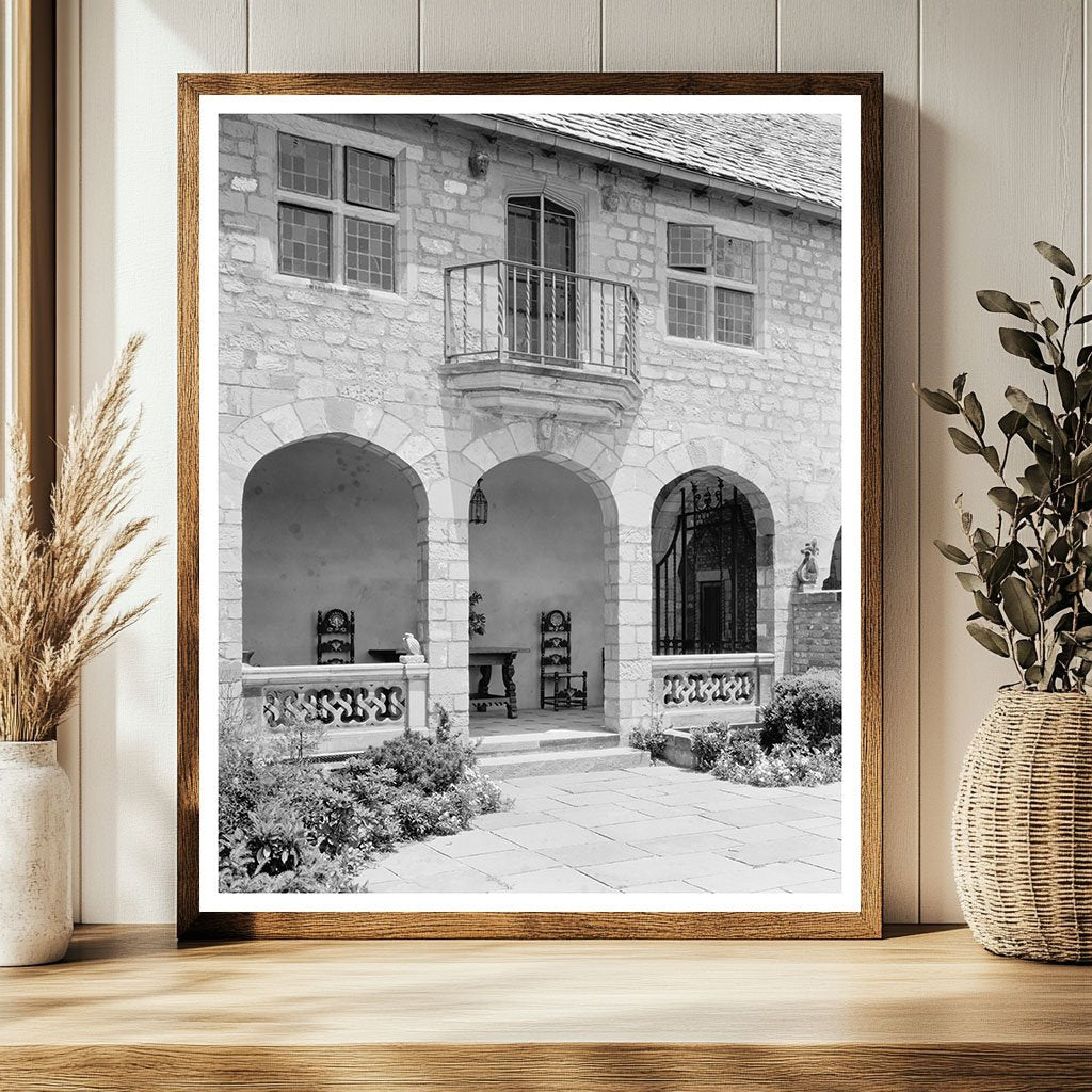 Richmond VA Mansion Architecture Photo 1953