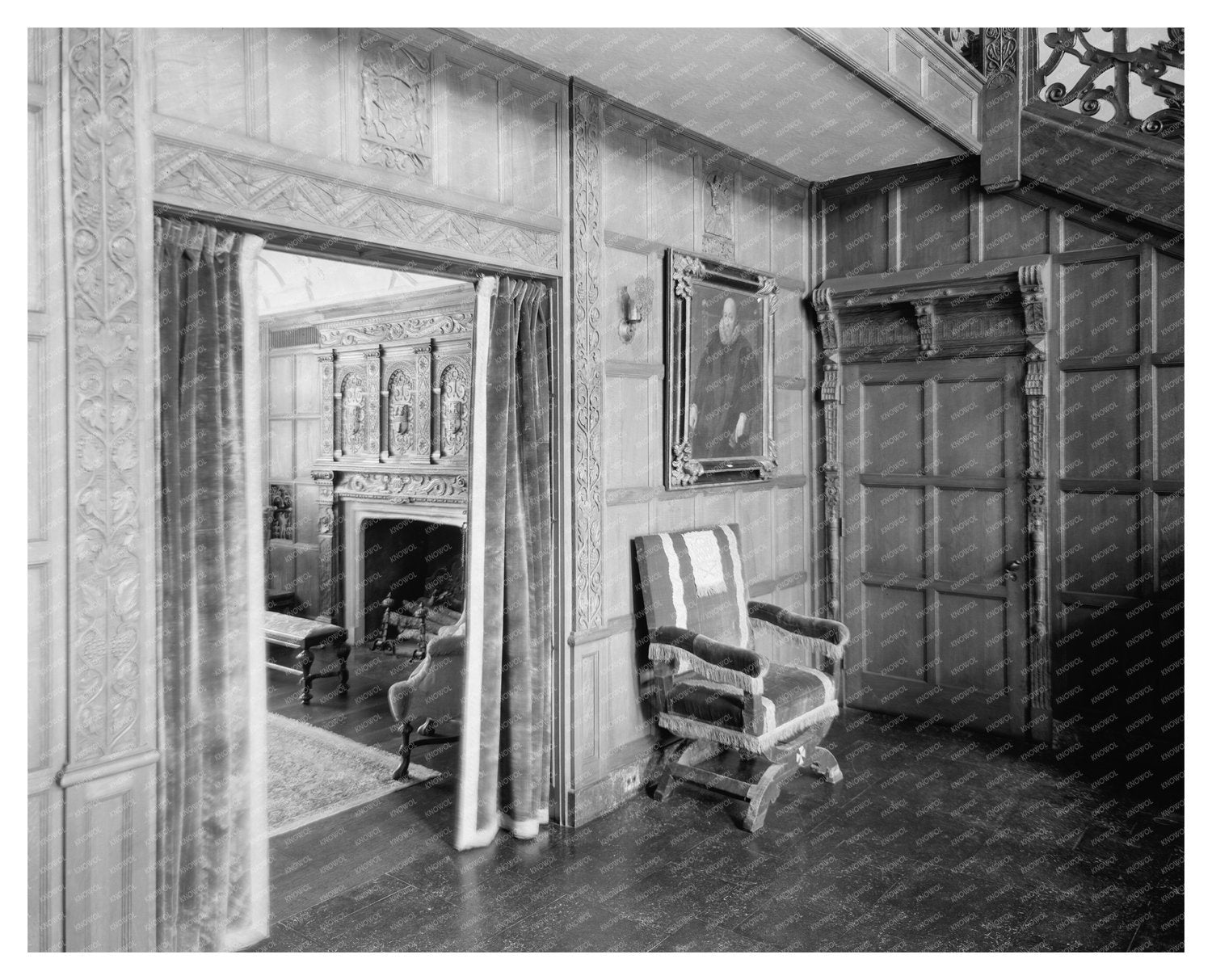 Richmond VA Interior Photograph, Early 20th Century
