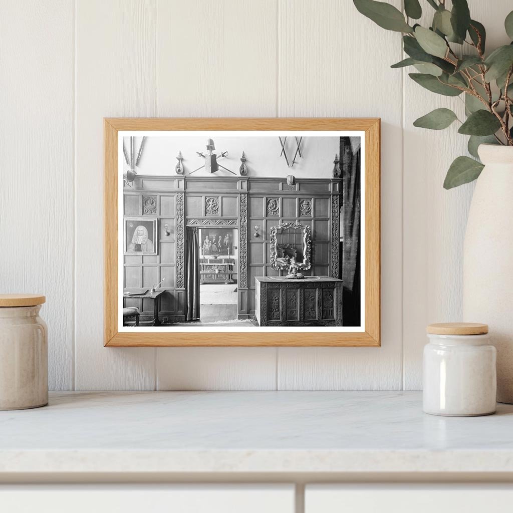 Vintage Interior Photo, Richmond VA, 1953