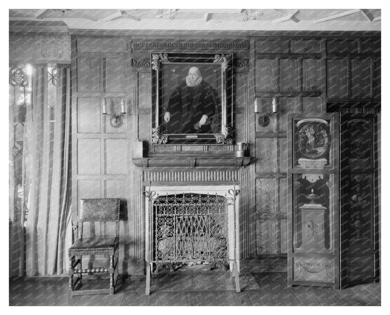 Richmond VA Dining Room Photo, Early 20th Century