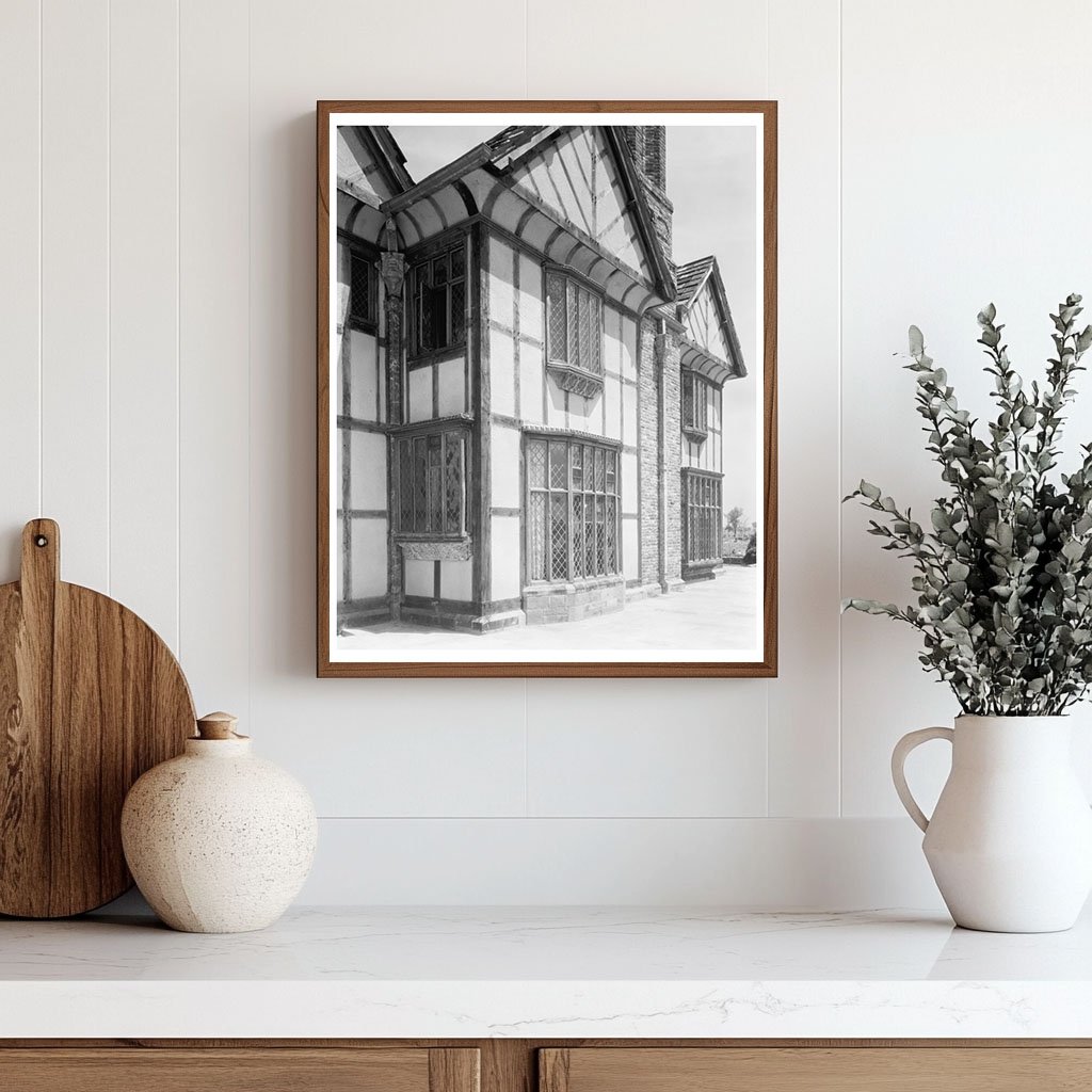 Richmond VA Vintage Home Architecture Photo 1953