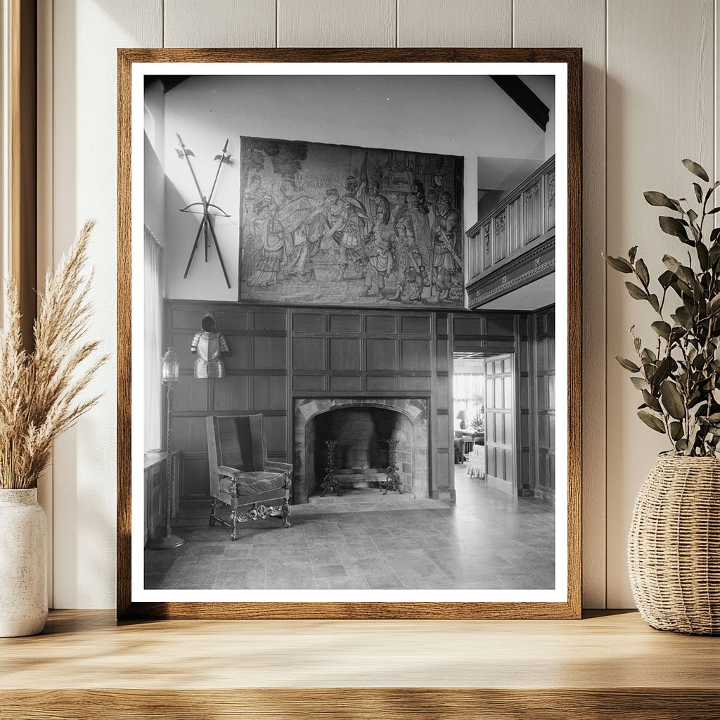 Vintage Photograph of Richmond, VA Interiors, 1953