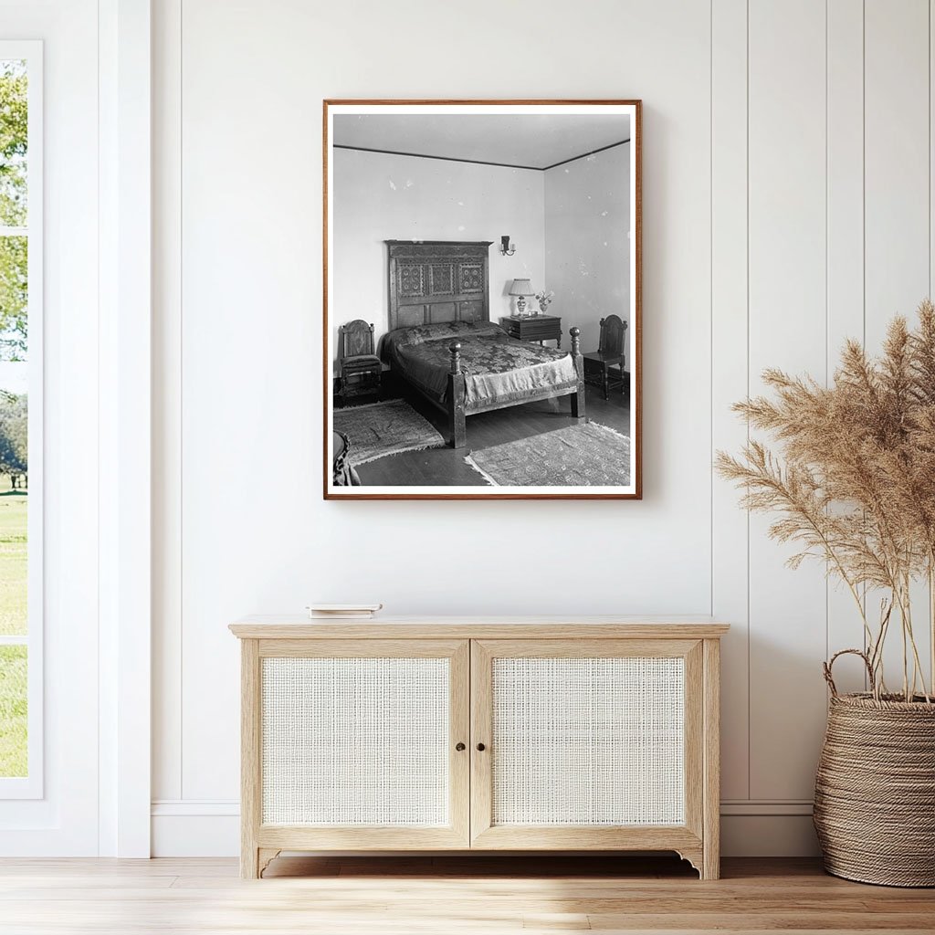 Vintage Bedroom in Richmond, Virginia, 1900s