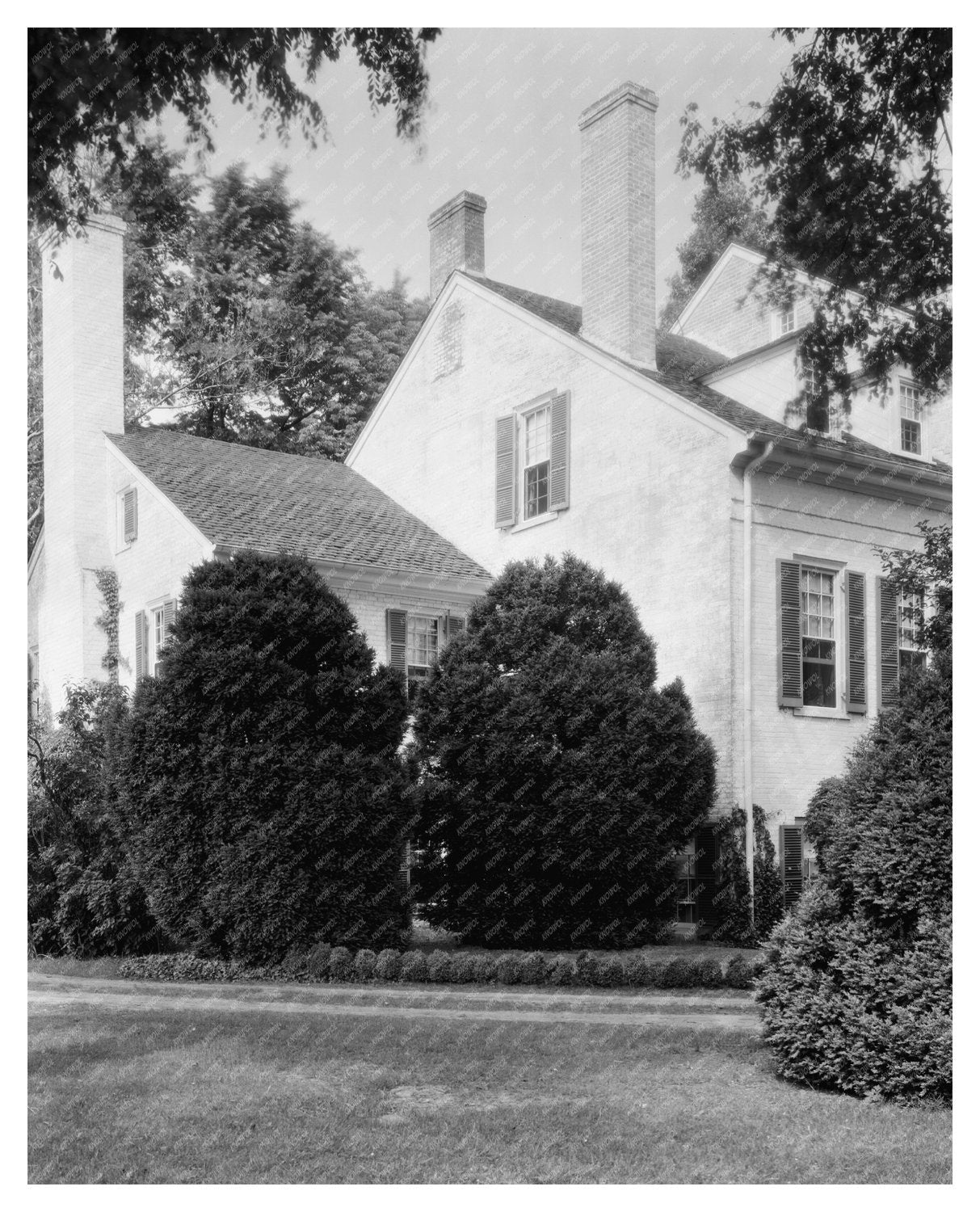 Richmond Mansion Photo, Henrico County, Virginia, 1791
