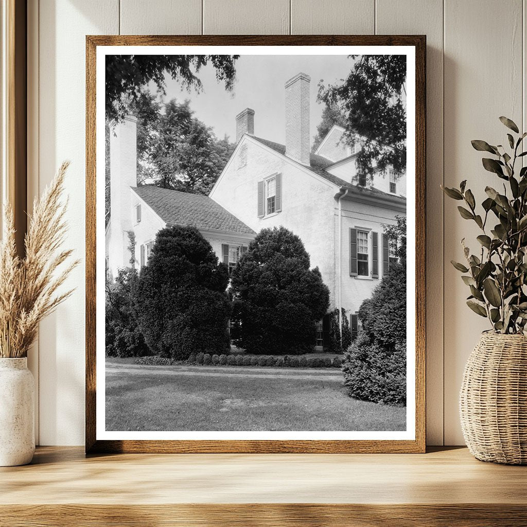 Richmond Mansion Photo, Henrico County, Virginia, 1791