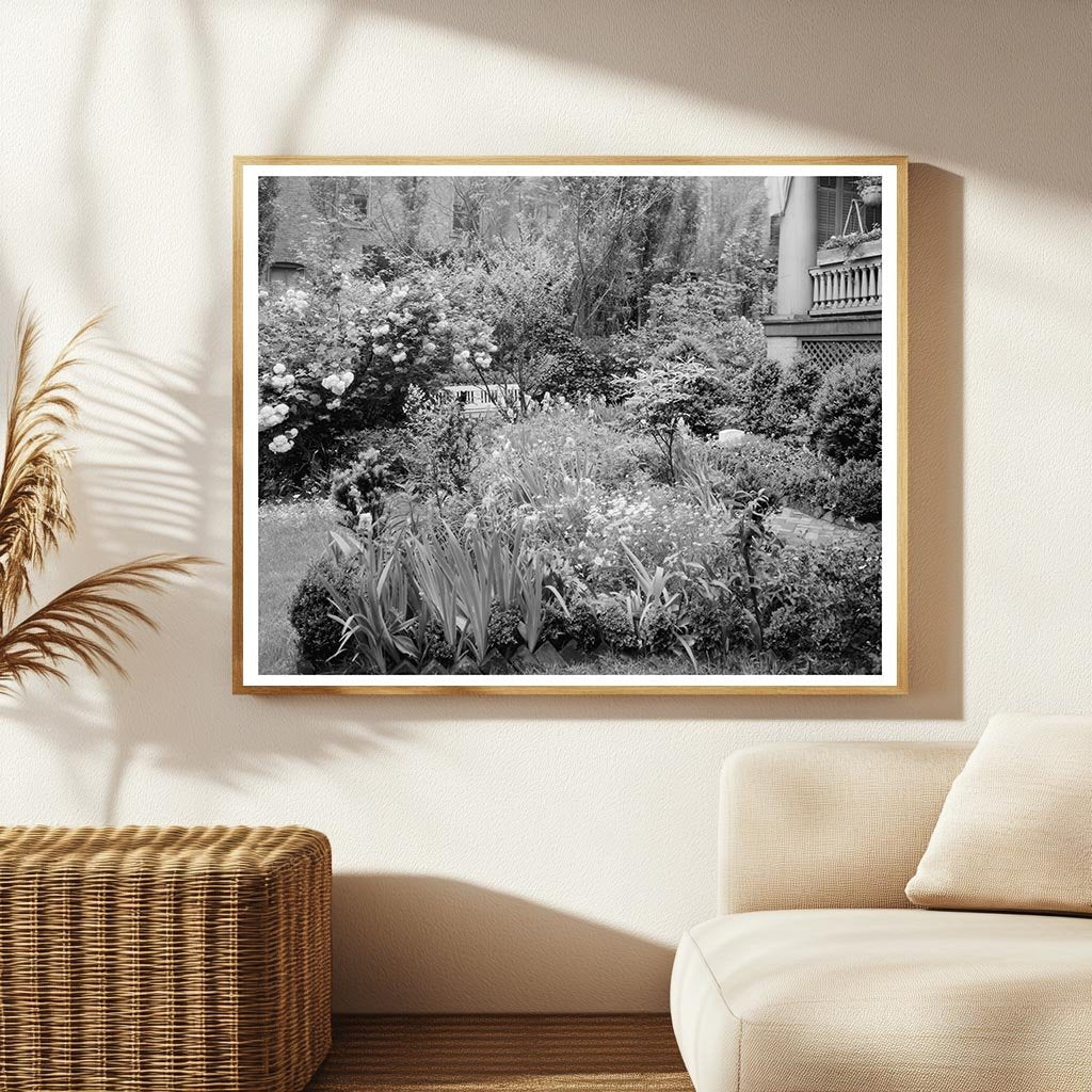 Richmond VA Garden Photo, Carnegie Survey, 20th Century