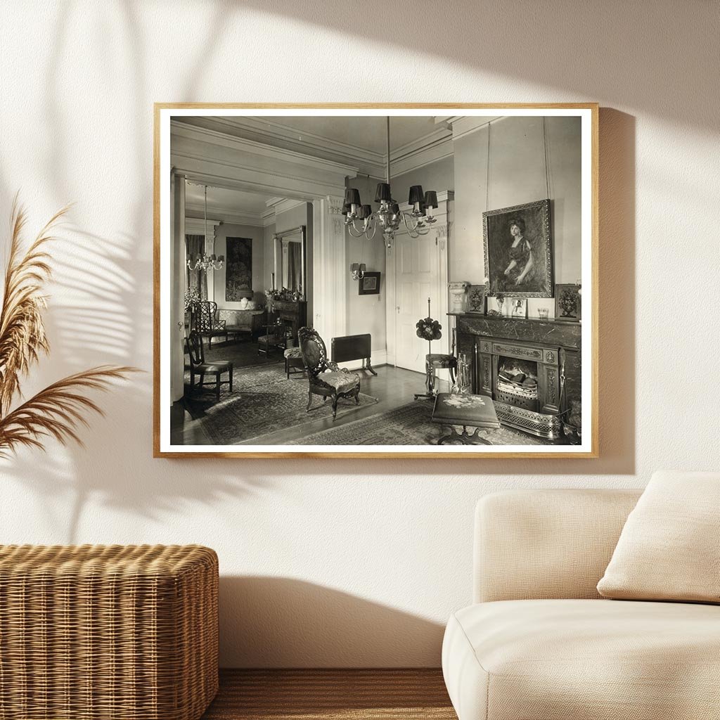Richmond VA Residence Interior, Early 20th Century