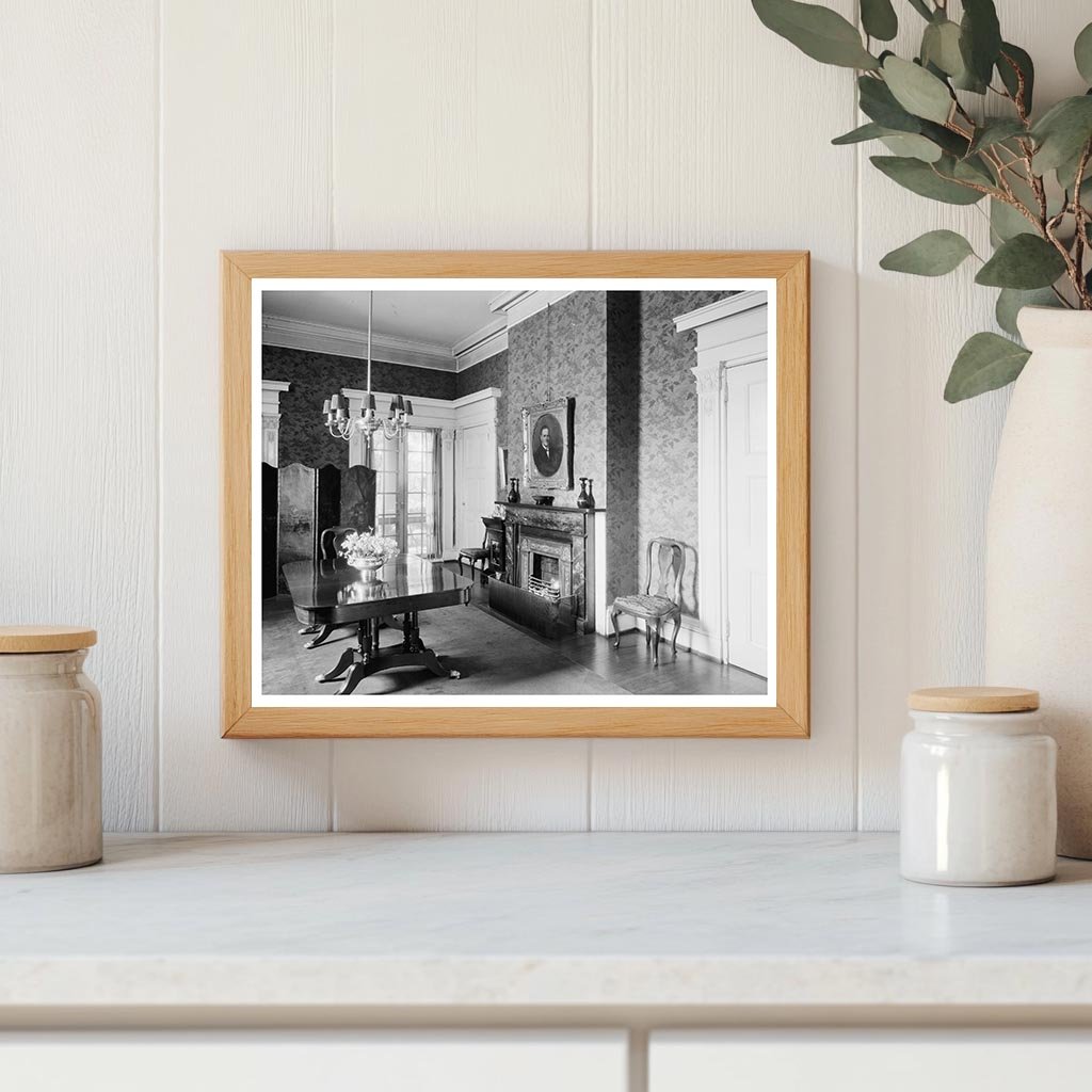 Richmond VA 1953: Historic Interior by Frances Benjamin John