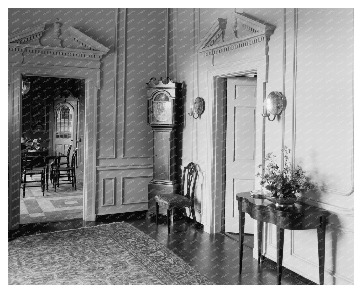 Henrico County Entrance Hall, Richmond VA, 20th Century