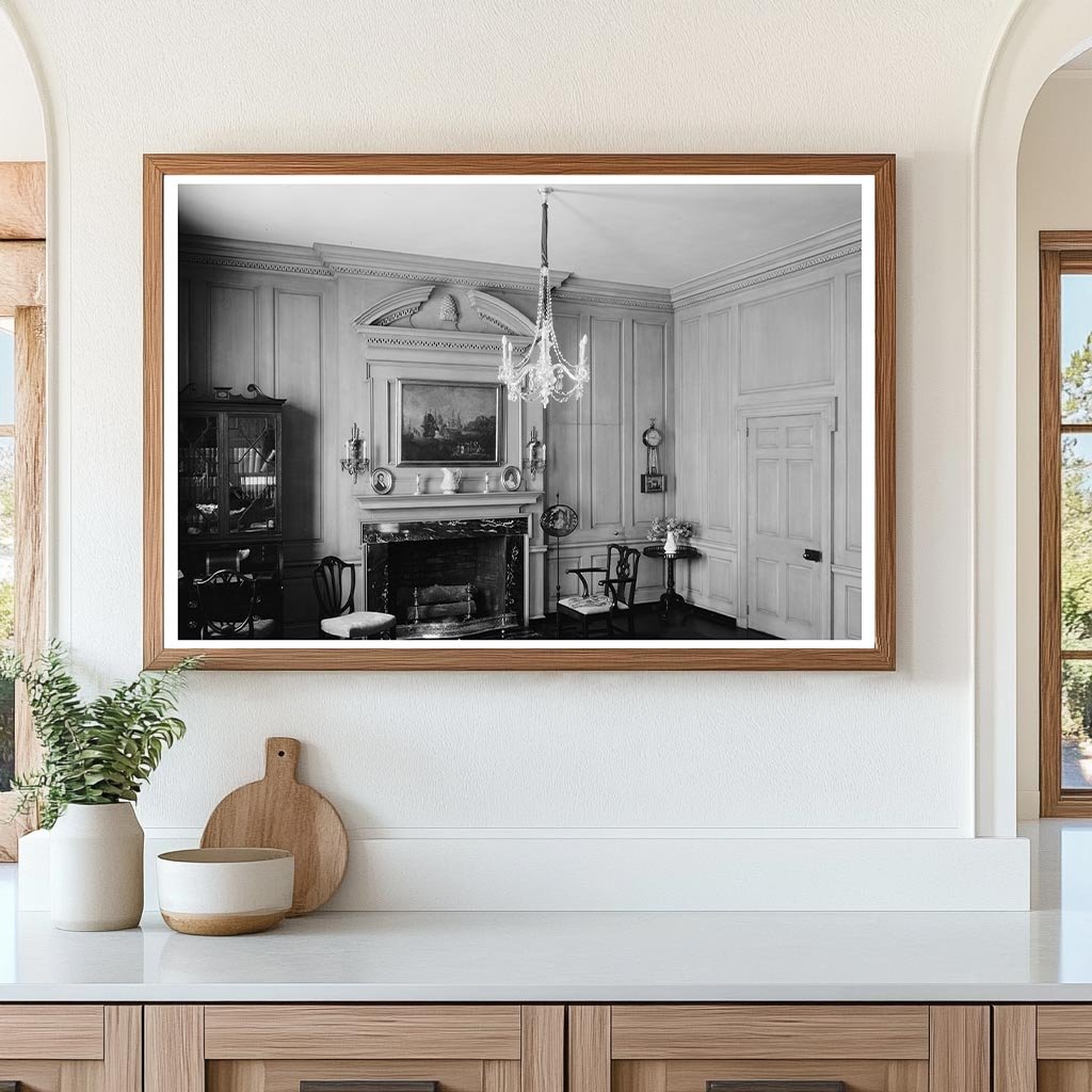 Richmond VA Drawing Room Architectural Elegance 1930s