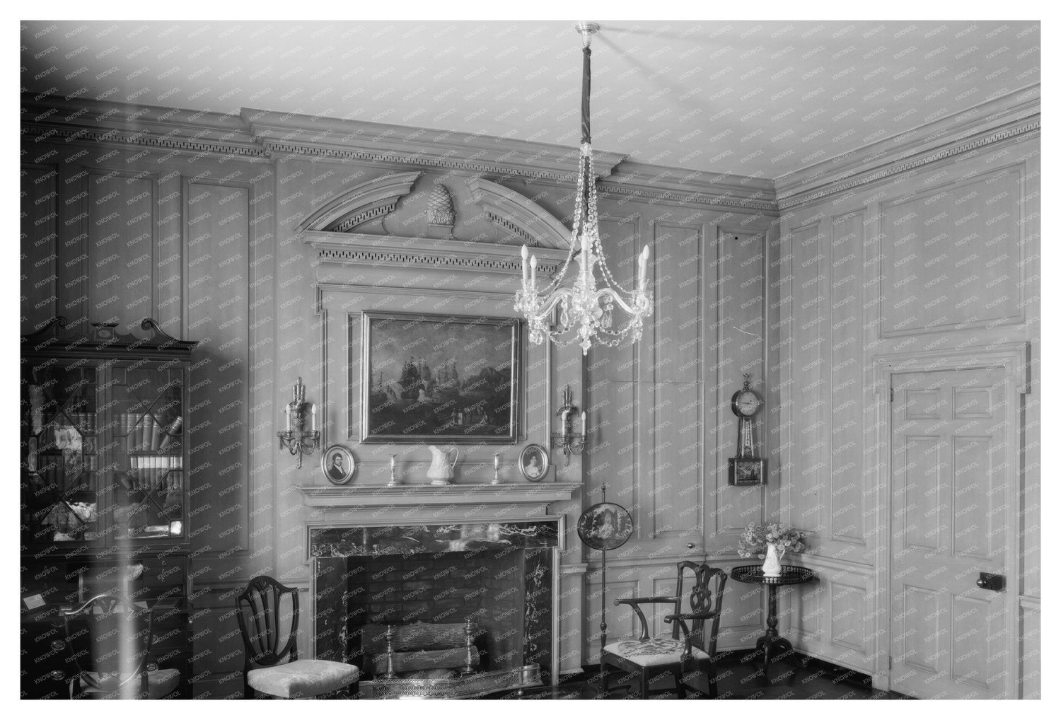 Richmond VA Drawing Room Photo, Early 20th Century