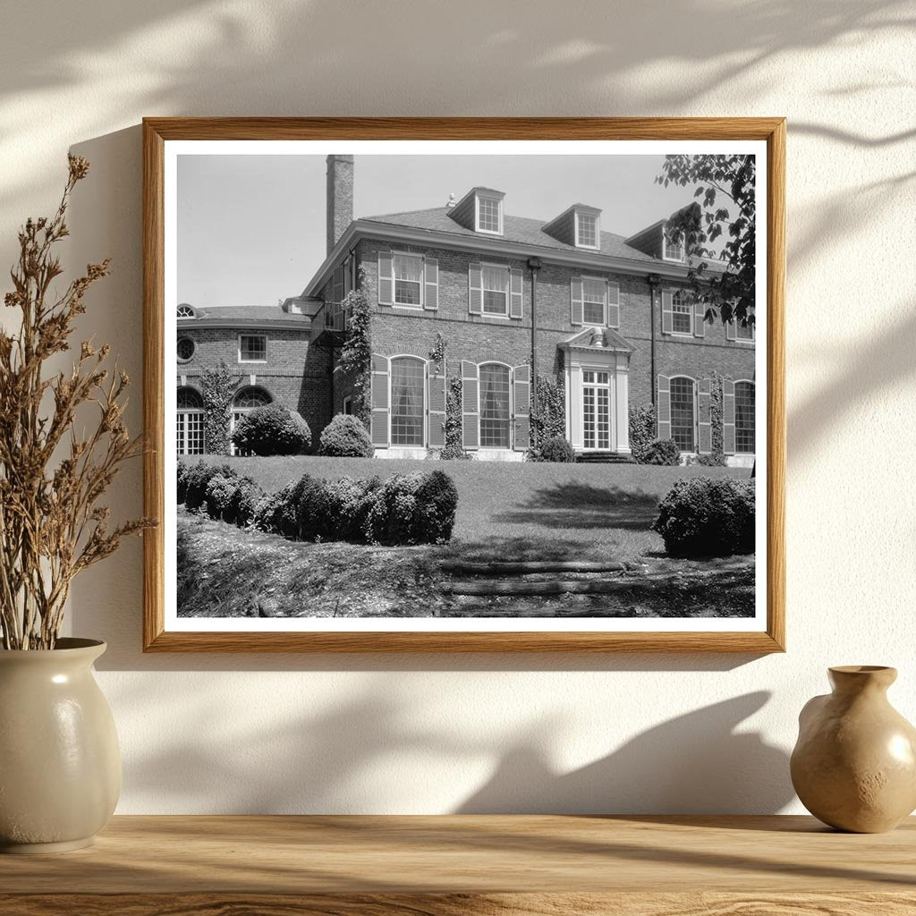 Richmond VA Mansion Photo from 1953 Carnegie Survey