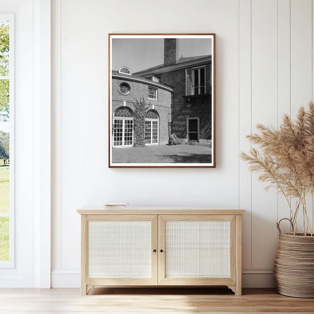 Richmond VA Mansion Architecture, 1953 Historical Photo