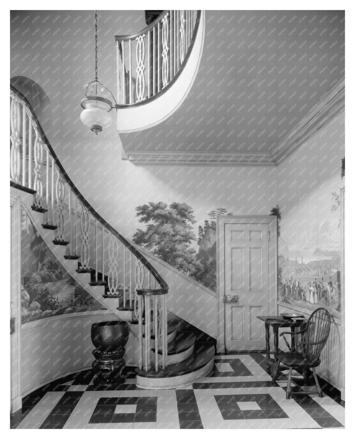 Richmond VA Architectural Detail, Henrico County, 1953