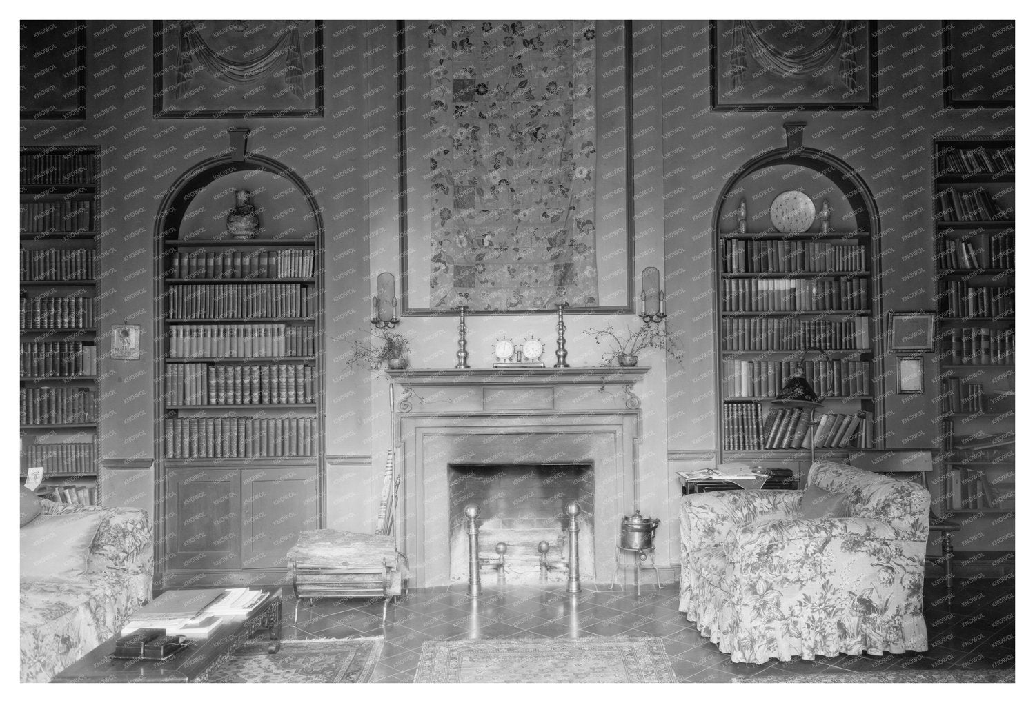 Vintage Library Photo, Richmond VA, Early 20th Century