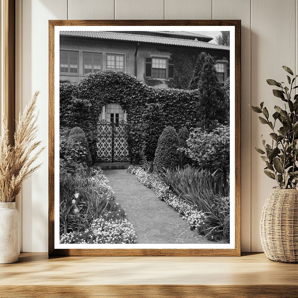 Early 1900s Garden Gates in Richmond, VA