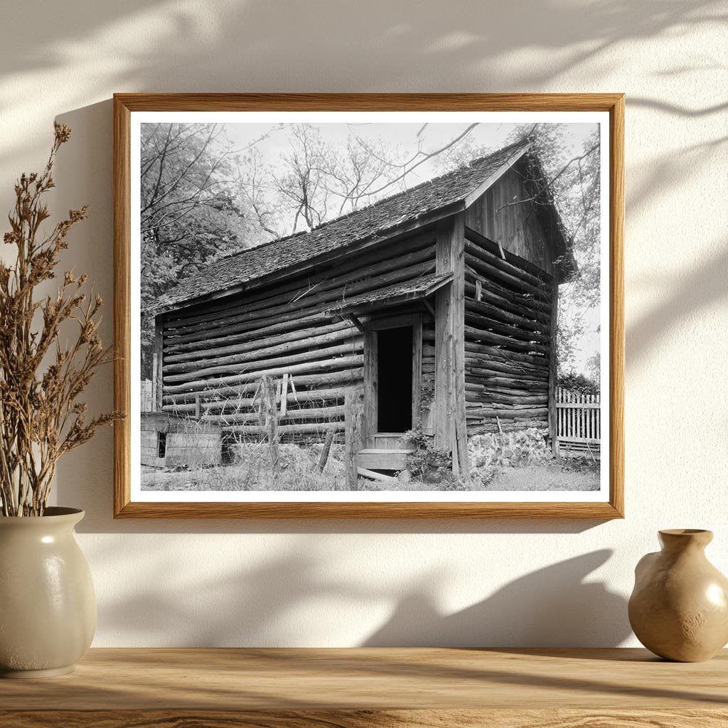 Log Cabin in Fauquier County, VA - Early 20th Century