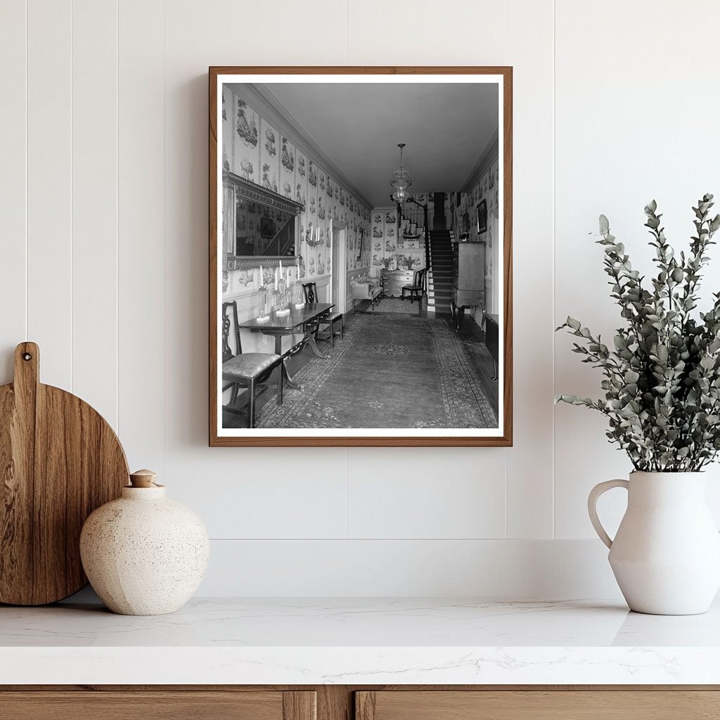 Middleburg, VA Interior Design, Carnegie Survey 20th Century