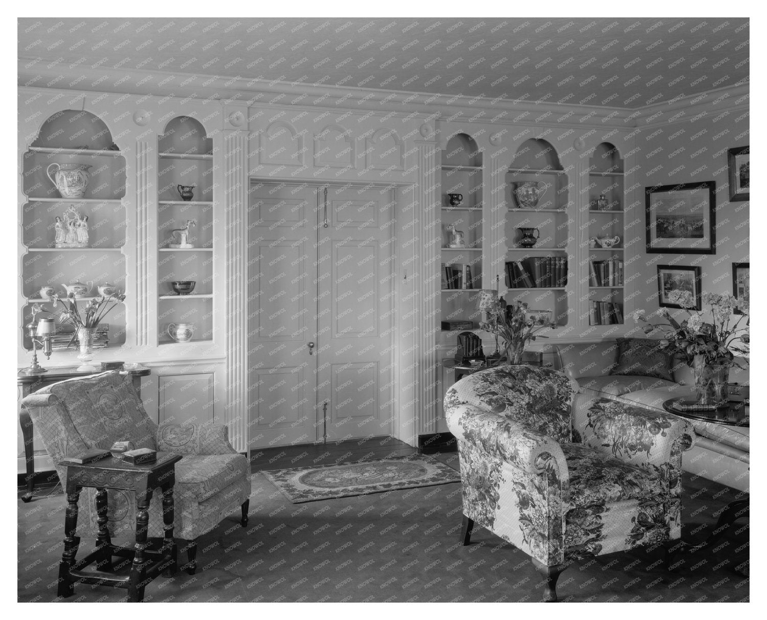Middleburg, VA Interior Scene - Early 1900s Architecture