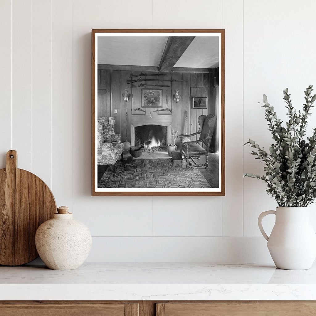 Middleburg, Virginia Interior Photo, 1953