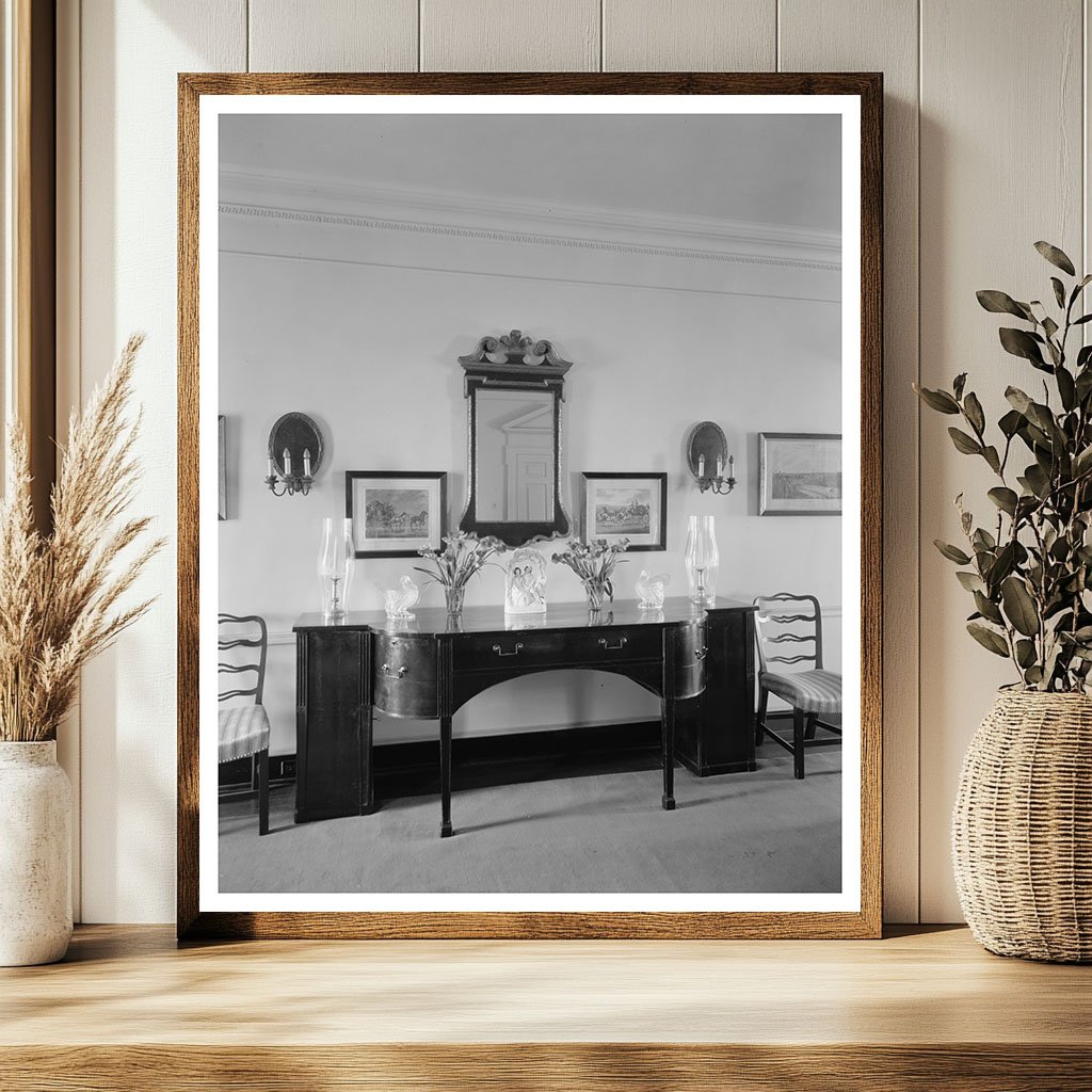 Middleburg VA Vintage Interior Design, Early 20th Century