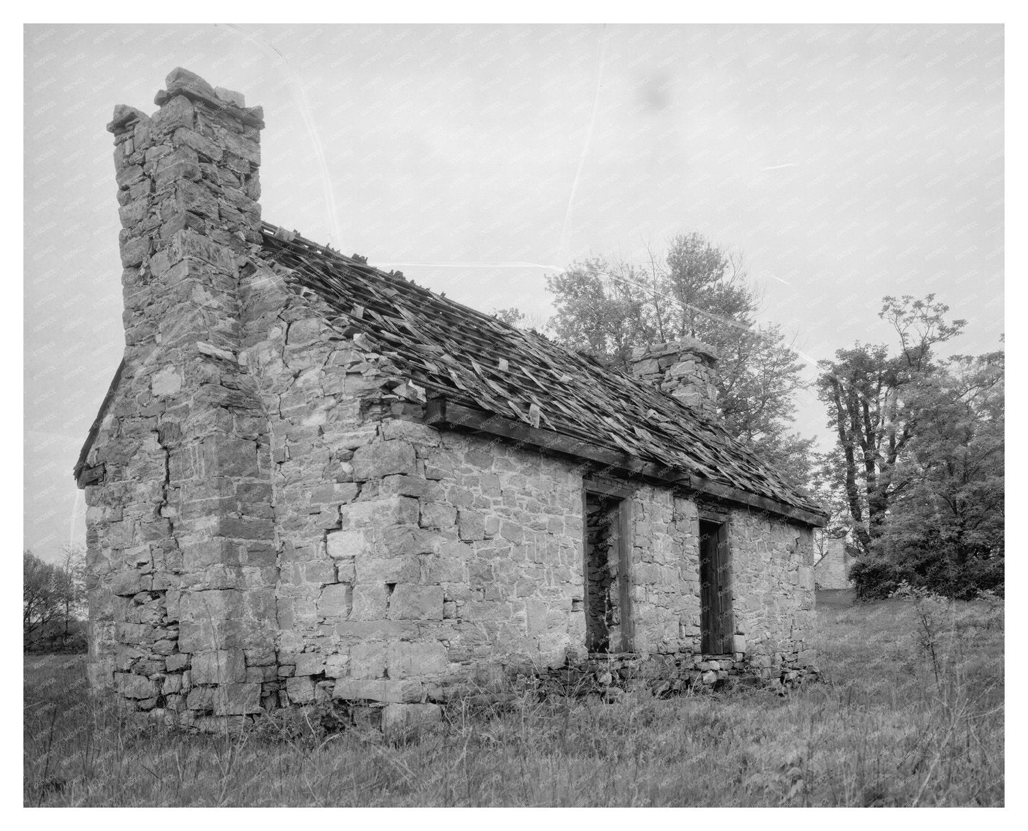 Berryville VA Early 20th Century Enslaved Quarters Photo
