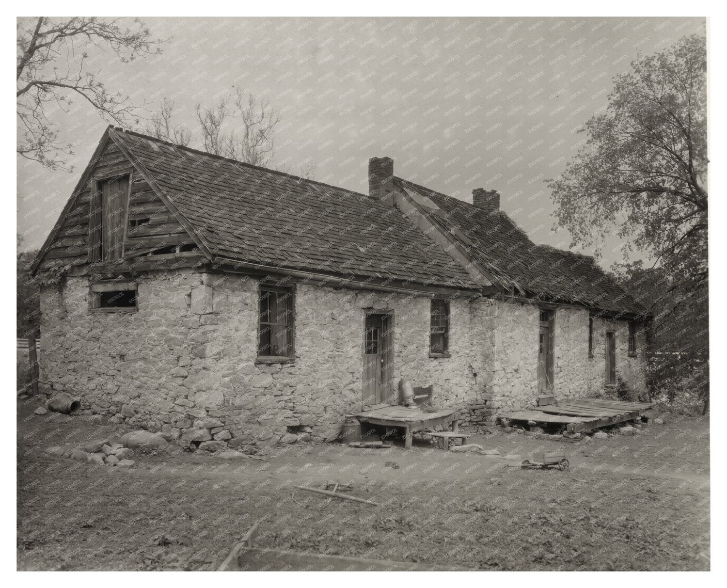 Berryville, VA Historic Architecture Photograph 1953