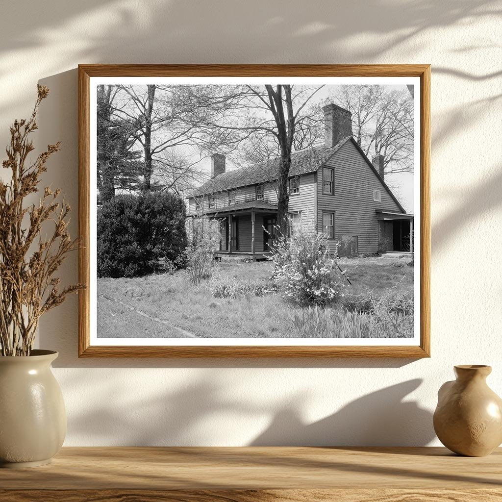 Fairfax County VA Vintage Home Architecture 20th Century
