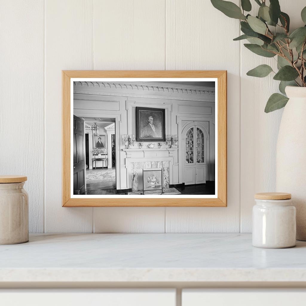 1953 Alexandria VA Interior Design Historical Photo