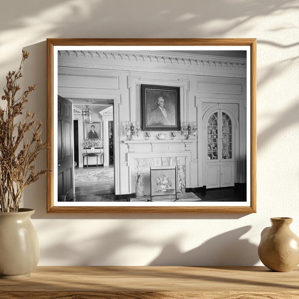 1953 Alexandria VA Interior Design Historical Photo