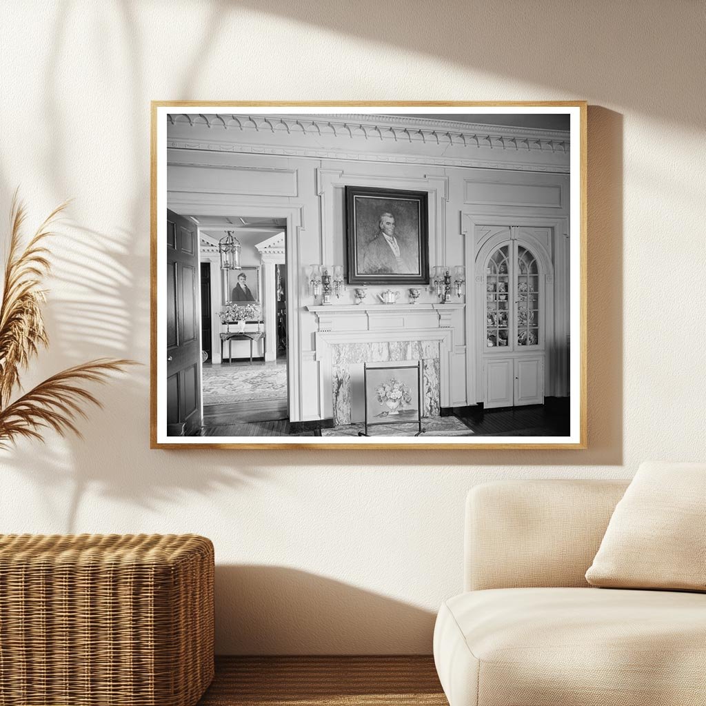 1953 Alexandria VA Interior Design Historical Photo