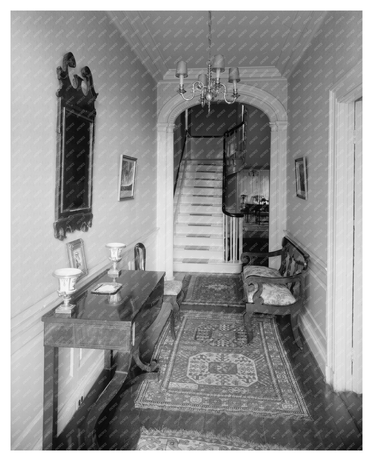 Alexandria VA 1900s Vintage Architectural Photograph