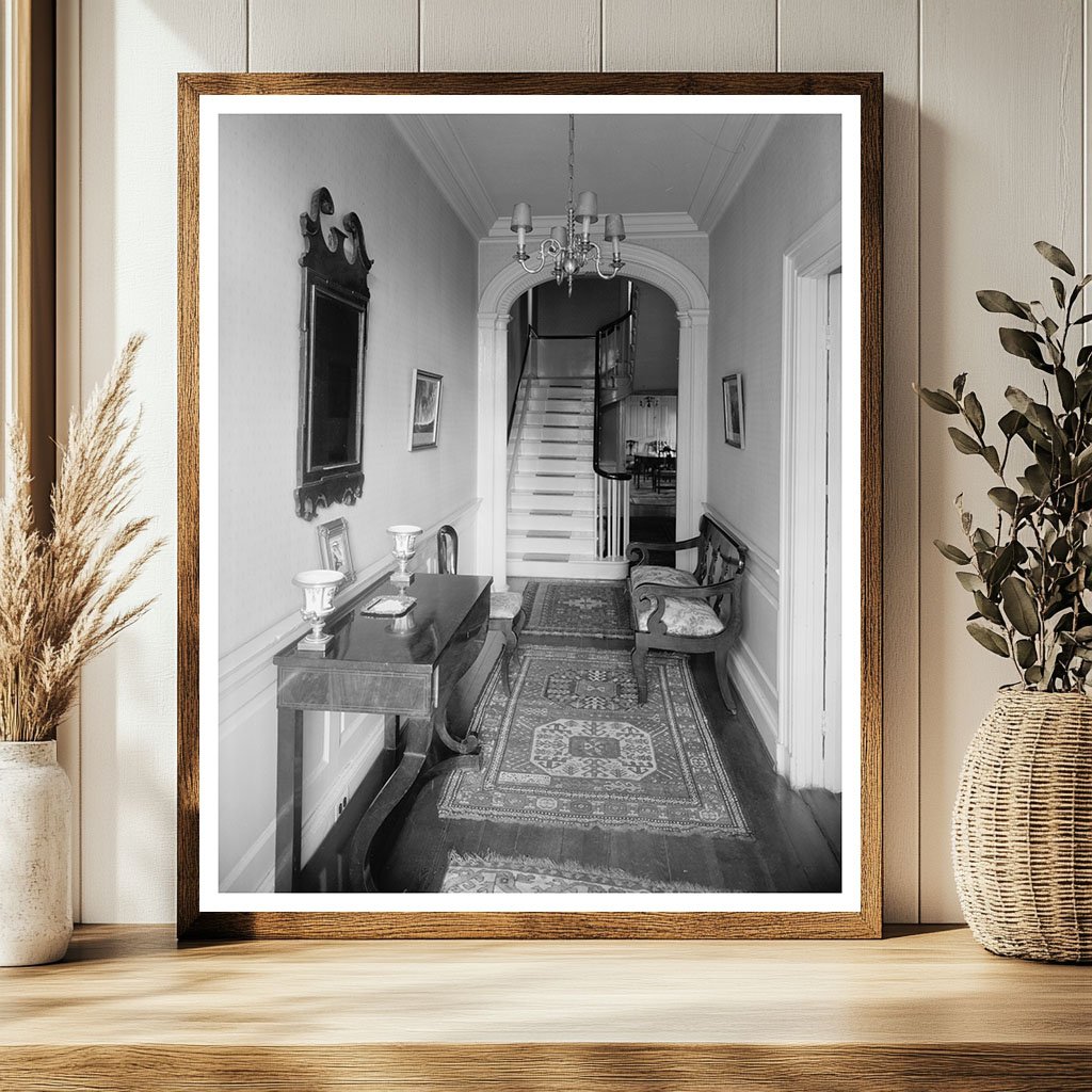 Alexandria VA 1900s Vintage Architectural Photograph