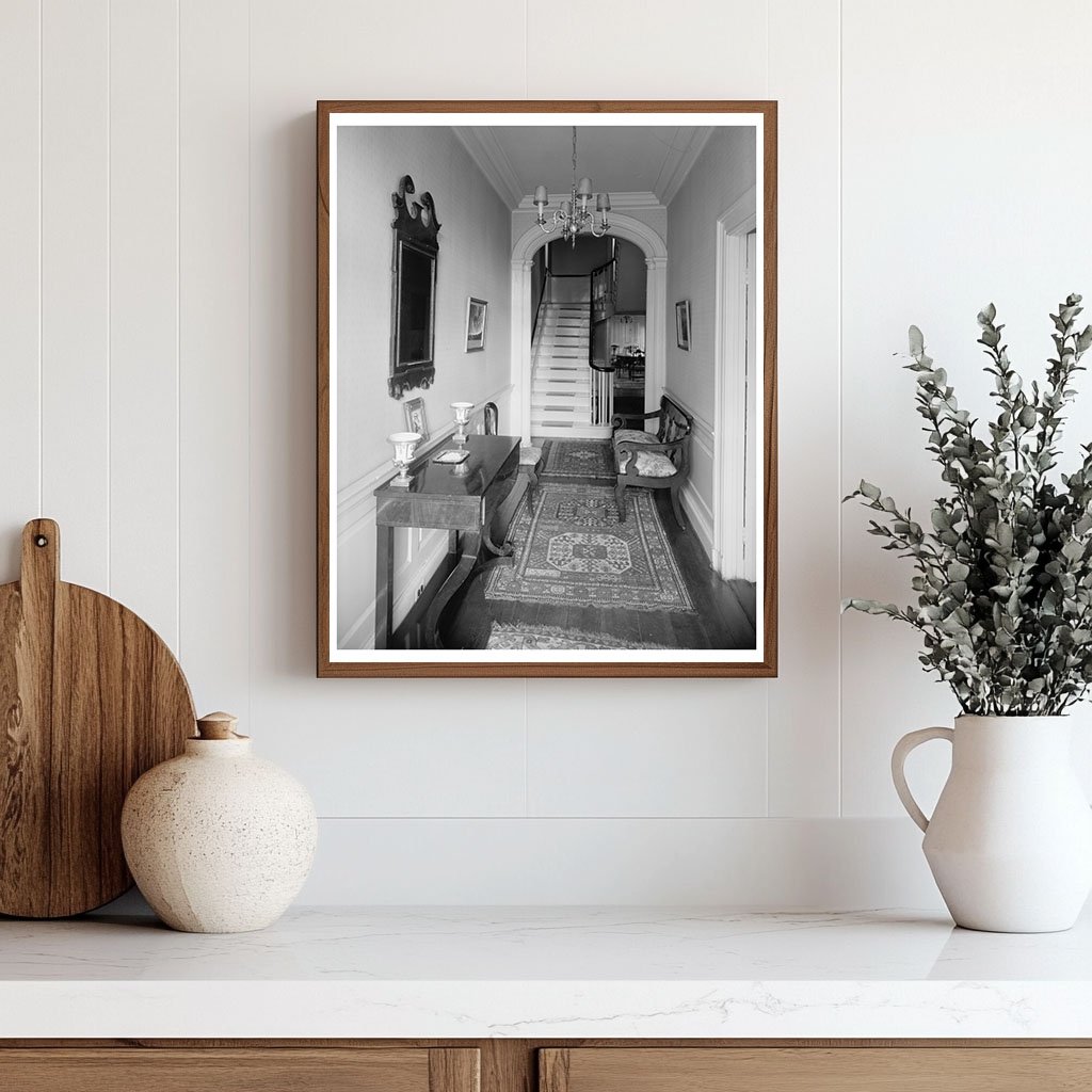 Alexandria VA 1900s Vintage Architectural Photograph