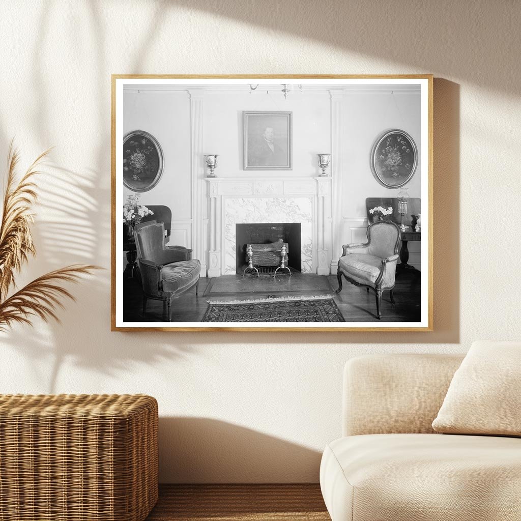 Alexandria, VA Interior Scene - Carnegie Survey, 20th Centur