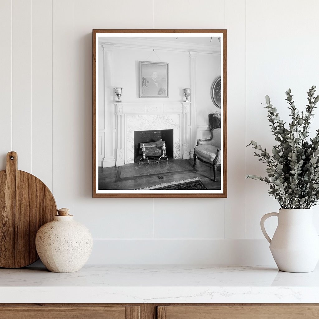 Vintage Alexandria VA Residence Interior, Early 20th Century