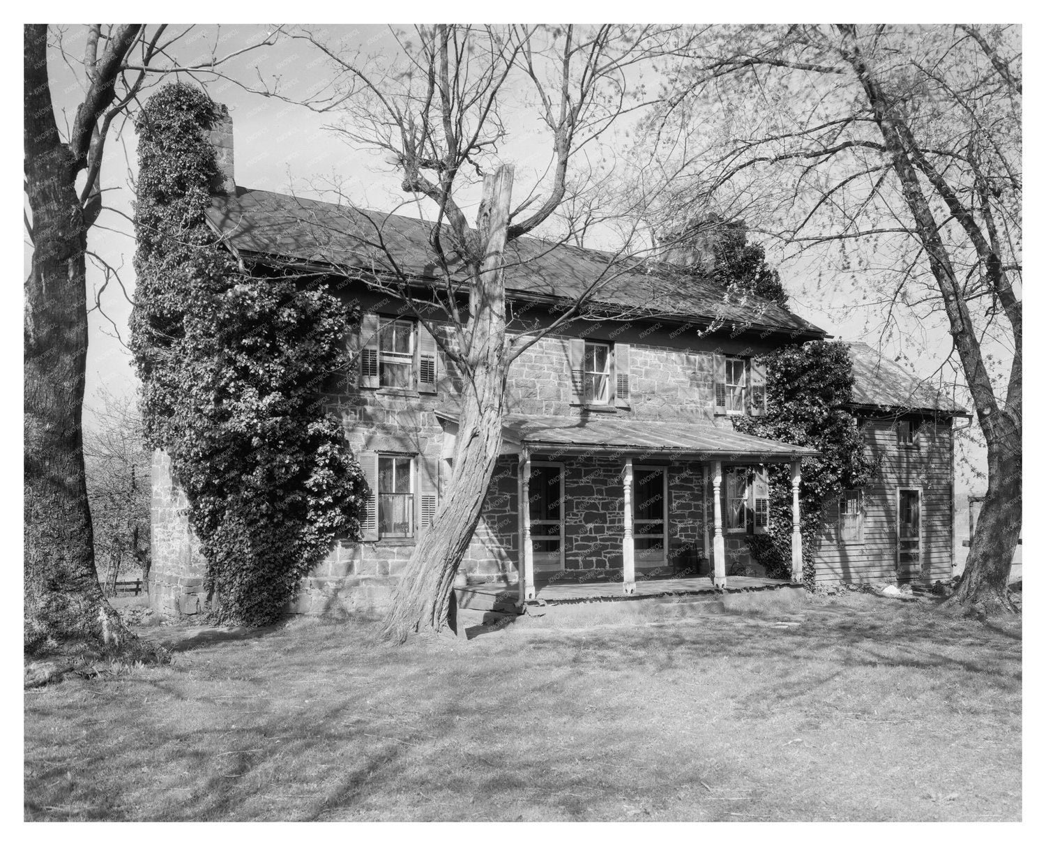 Stone House in Fairfax County, Virginia, 20th Century