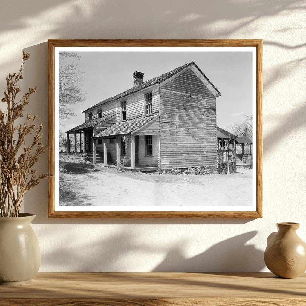 Farmhouse Architecture in Fairfax County, Virginia, 1900s