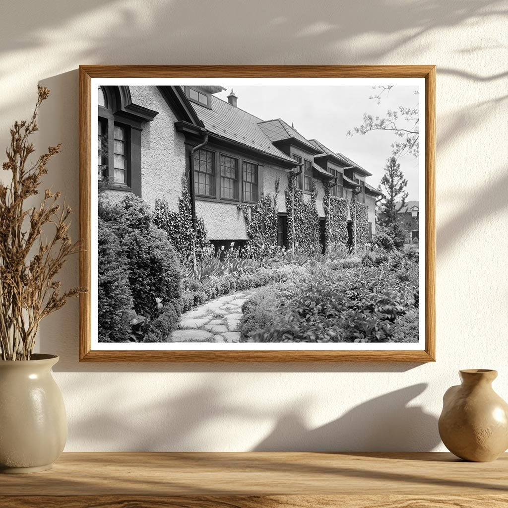 Warrenton VA School Vintage Photo Early 1900s Architecture