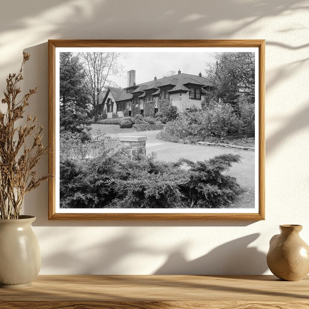 Vintage Photo of Warrenton, VA Architecture, 20th Century