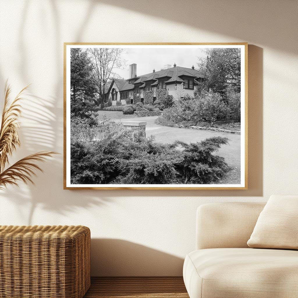 Vintage Photo of Warrenton, VA Architecture, 20th Century