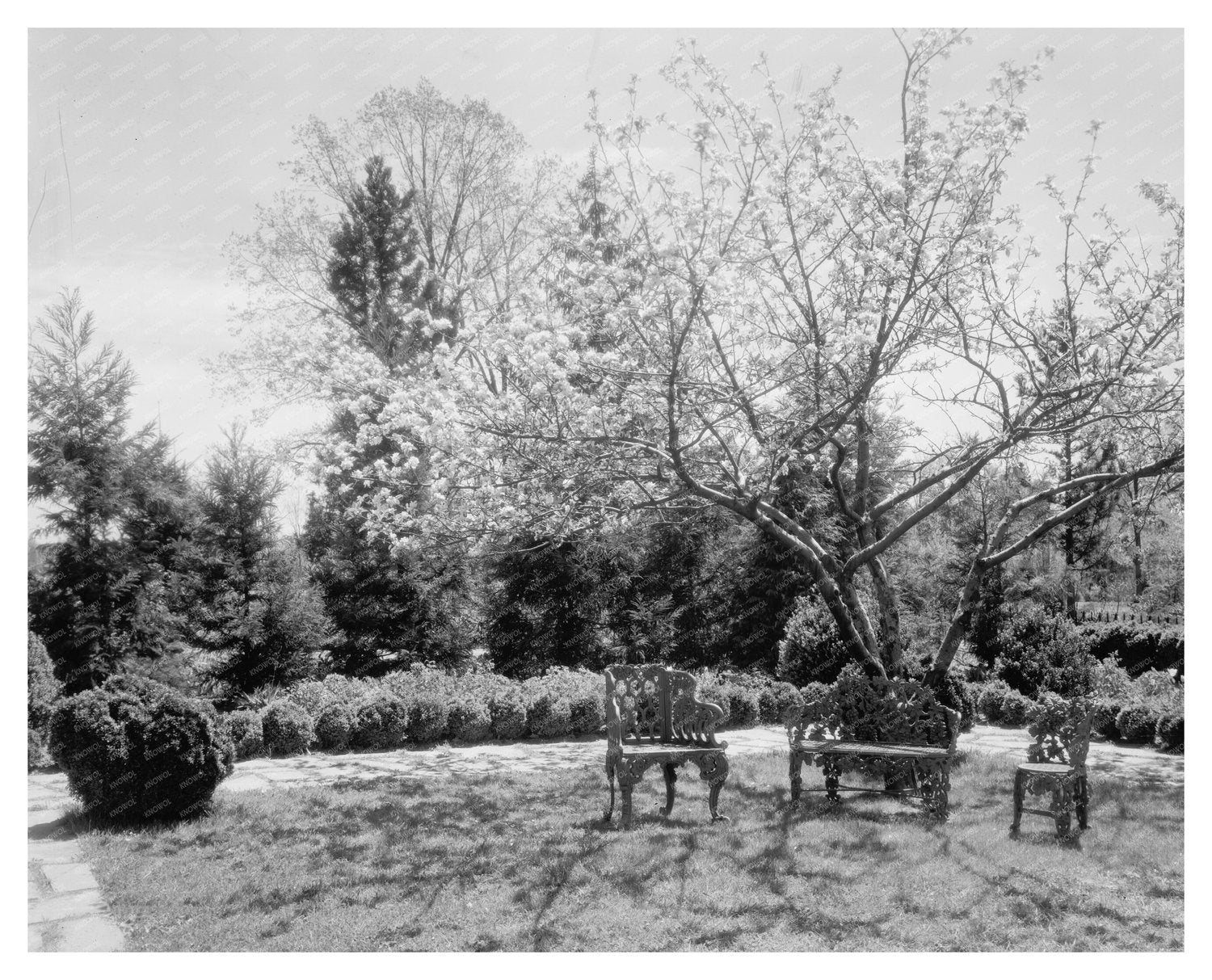 Warrenton VA Garden Architecture 20th Century Photo