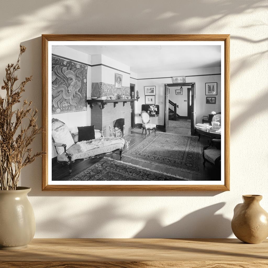 Warrenton VA Interior Photograph from 1900s Architecture Sur