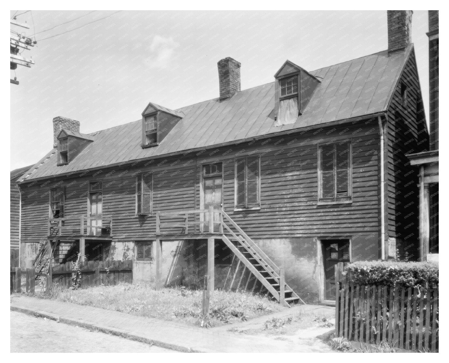 Richmond VA Duplex Architecture History 1953