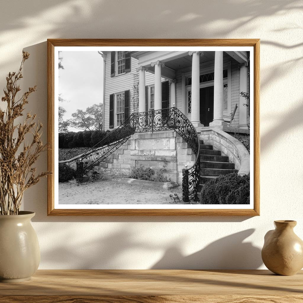 Vintage Photo of Historic Falmouth Home, Virginia 1910