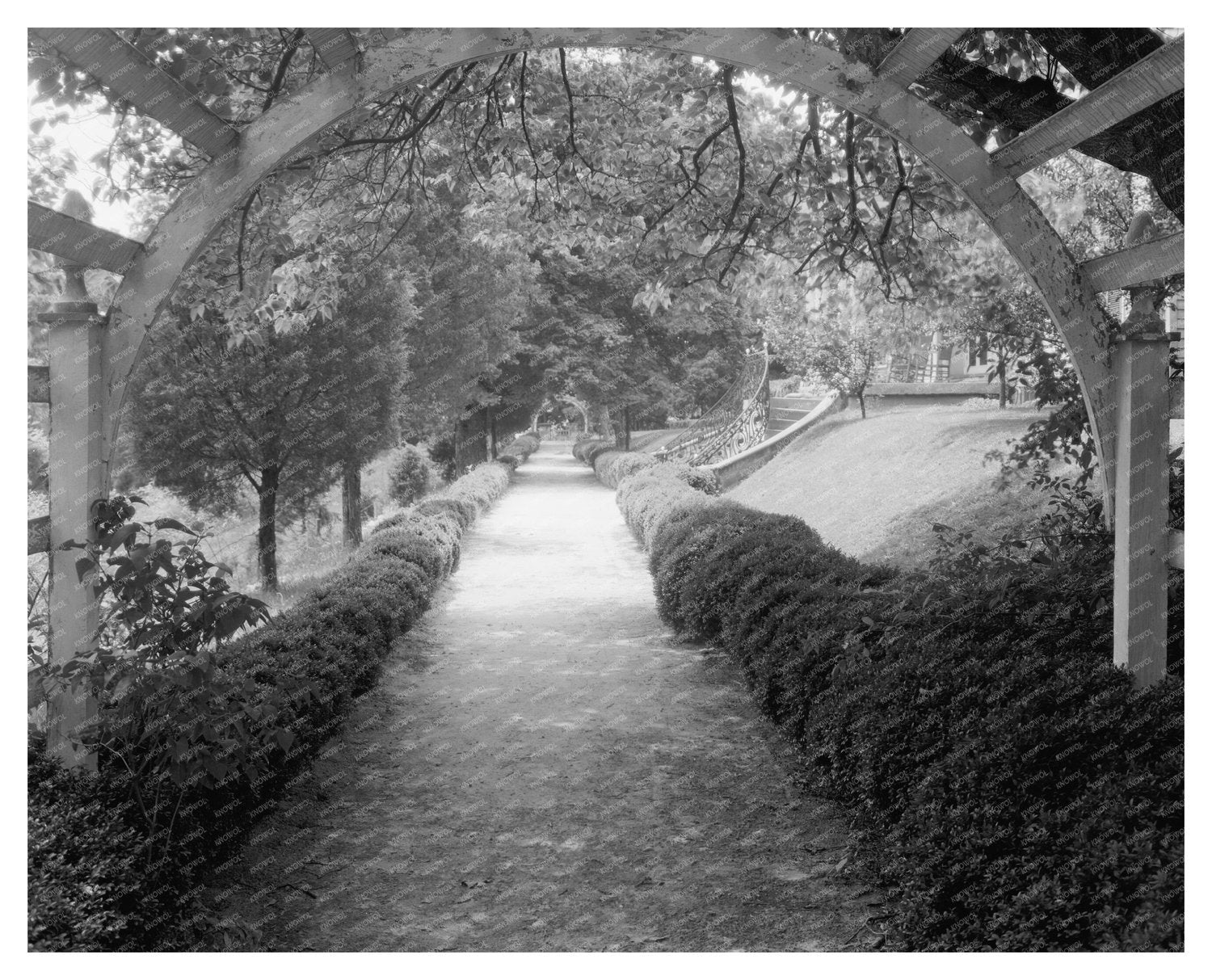 Historic Home in Falmouth, VA - 1953 Photograph